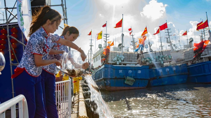 [图]中国黄海·黄沙港开渔节隆重开幕